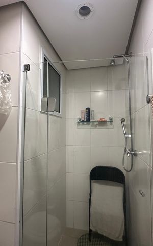 Apartamento à venda com 84m², 2 quartos e 2 vagasBanheiro da Suíte