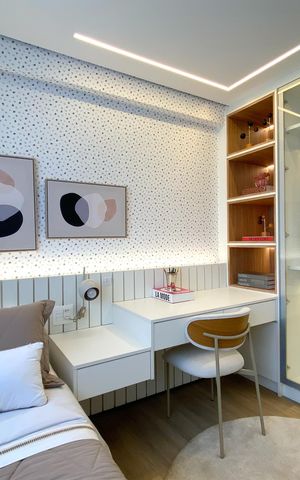 Apartamento à venda com 91m², 3 quartos e 2 vagas Apartamento à venda com 91m², 3 quartos e 2 vagasQuarto 3