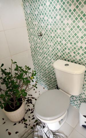 Apartamento à venda com 130m², 2 quartos e 2 vagasBanheiro do Terraço