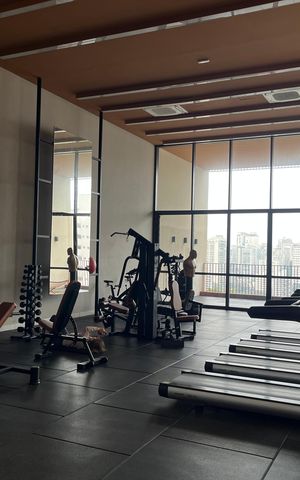 Studio para alugar com 25m², 1 quarto e sem vaga Studio para alugar com 25m², 1 quarto e sem vagaÁrea comum - Academia