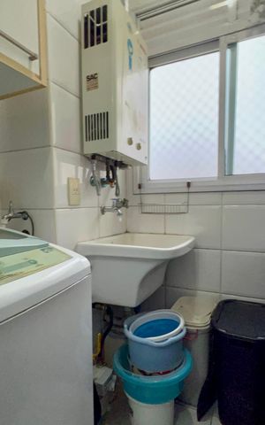 Apartamento à venda com 47m², 2 quartos e 1 vaga Apartamento à venda com 47m², 2 quartos e 1 vagaÁrea de Serviço