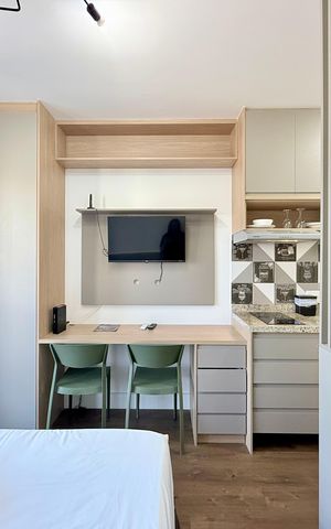 Studio à venda com 21m², 1 quarto e sem vaga Studio à venda com 21m², 1 quarto e sem vagaQuarto