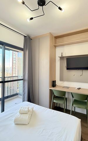 Studio à venda com 21m², 1 quarto e sem vaga Studio à venda com 21m², 1 quarto e sem vagaQuarto