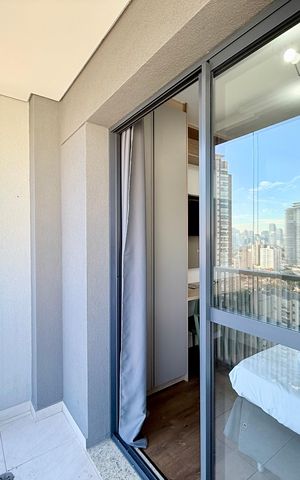 Studio à venda com 21m², 1 quarto e sem vaga Studio à venda com 21m², 1 quarto e sem vagaSacada