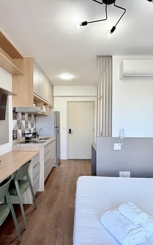 Studio à venda com 21m², 1 quarto e sem vaga Studio à venda com 21m², 1 quarto e sem vagaQuarto