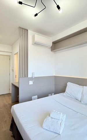 Studio à venda com 21m², 1 quarto e sem vaga Studio à venda com 21m², 1 quarto e sem vagaQuarto