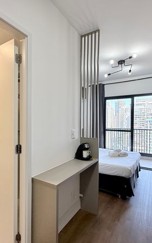 Studio à venda com 21m², 1 quarto e sem vaga Studio à venda com 21m², 1 quarto e sem vagaCozinha
