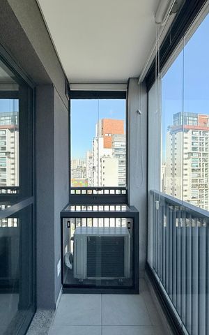 Studio à venda com 21m², 1 quarto e sem vaga Studio à venda com 21m², 1 quarto e sem vagaSacada