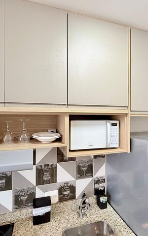 Studio à venda com 21m², 1 quarto e sem vaga Studio à venda com 21m², 1 quarto e sem vagaCozinha