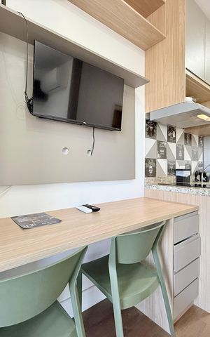 Studio à venda com 21m², 1 quarto e sem vaga Studio à venda com 21m², 1 quarto e sem vagaQuarto