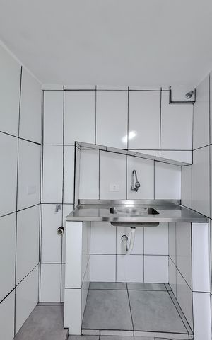 Studio para alugar com 20m², 1 quarto e sem vaga Studio para alugar com 20m², 1 quarto e sem vagaCozinha