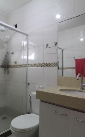 Apartamento à venda com 140m², 2 quartos e 1 vagaBanheiro Social