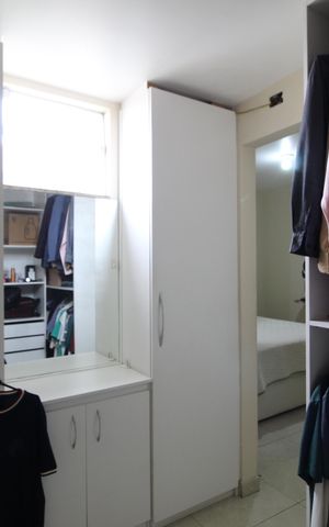 Apartamento à venda com 140m², 2 quartos e 1 vagaQuarto 1 - Closet