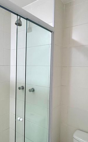 Apartamento para alugar com 61m², 2 quartos e 1 vaga Apartamento para alugar com 61m², 2 quartos e 1 vagaBanheiro 1
