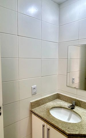 Apartamento para alugar com 61m², 2 quartos e 1 vaga Apartamento para alugar com 61m², 2 quartos e 1 vagaBanheiro 1