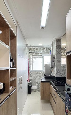 Apartamento à venda com 70m², 2 quartos e 1 vagaCozinha 