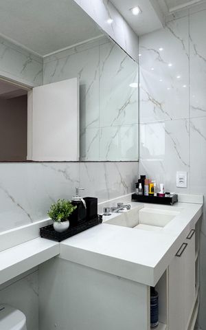 Apartamento à venda com 70m², 2 quartos e 1 vagaBanheiro - Suíte