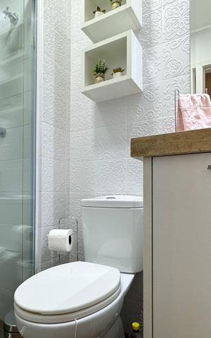 Apartamento à venda com 70m², 2 quartos e 1 vagaBanheiro Social