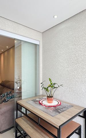 Apartamento à venda com 70m², 2 quartos e 1 vagaSacada