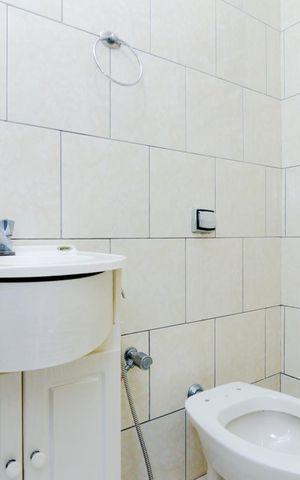 Casa para alugar com 133m², 2 quartos e 2 vagasBanheiro da Edícula 