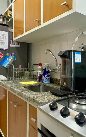 Apartamento à venda com 37m², 1 quarto e 1 vaga Apartamento à venda com 37m², 1 quarto e 1 vagaCozinha