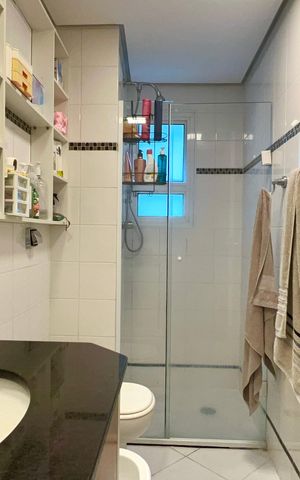 Apartamento à venda com 37m², 1 quarto e 1 vaga Apartamento à venda com 37m², 1 quarto e 1 vagaBanheiro