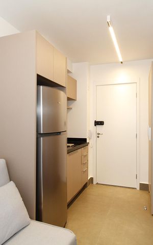 Studio à venda com 25m², 1 quarto e sem vaga Studio à venda com 25m², 1 quarto e sem vagaStudio