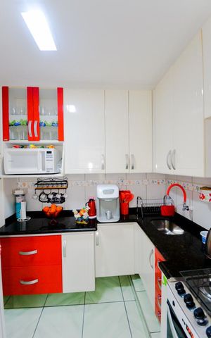 Apartamento à venda com 48m², 1 quarto e 1 vagaCozinha
