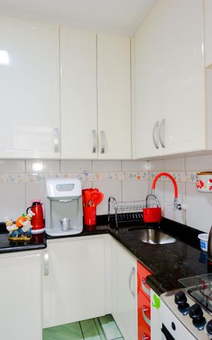 Apartamento à venda com 48m², 1 quarto e 1 vagaCozinha