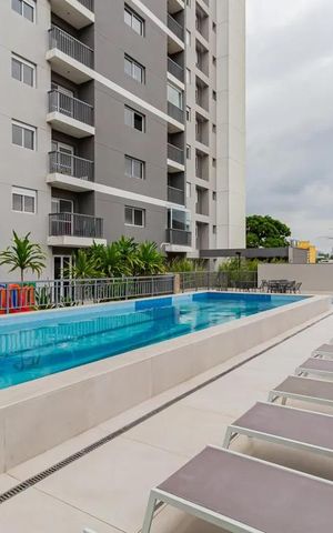 Apartamento à venda com 42m², 2 quartos e 1 vaga Apartamento à venda com 42m², 2 quartos e 1 vagaÁrea comum - Piscina