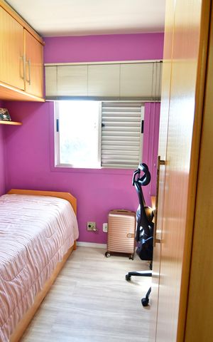Apartamento à venda com 66m², 2 quartos e 2 vagasQuarto 1