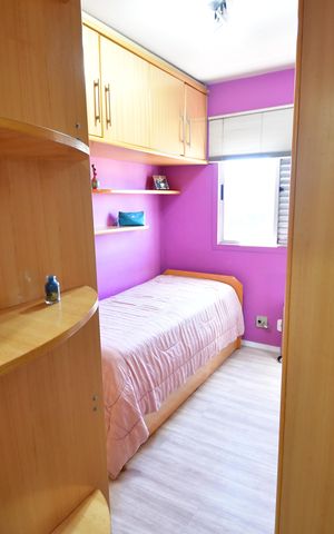 Apartamento à venda com 66m², 2 quartos e 2 vagasQuarto 1