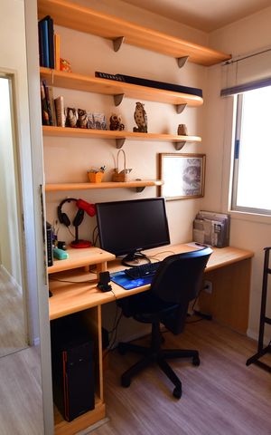 Apartamento à venda com 66m², 2 quartos e 2 vagasEscritório