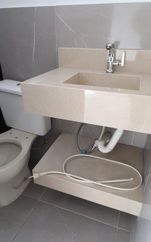Casa para alugar com 80m², 3 quartos e 3 vagasBanheiro da Suíte