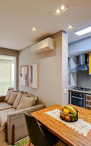 Apartamento para alugar com 50m², 1 quarto e 1 vagaSala