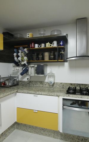 Apartamento à venda com 112m², 3 quartos e 2 vagasCozinha