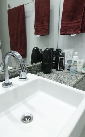 Apartamento à venda com 112m², 3 quartos e 2 vagasBanheiro da Suíte 1