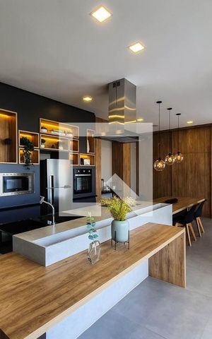 Apartamento para alugar com 39m², 1 quarto e 1 vaga Apartamento para alugar com 39m², 1 quarto e 1 vagaEspaço gourmet
