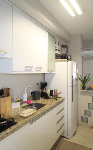 Casa de condomínio à venda com 102m², 2 quartos e 1 vagaCozinha