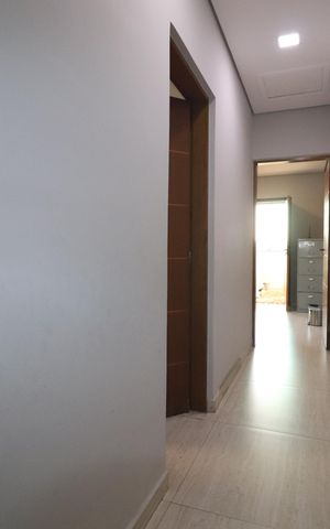 Casa de condomínio para alugar com 250m², 3 quartos e 4 vagasCorredor Quartos