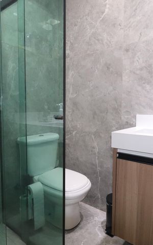 Casa de condomínio para alugar com 250m², 3 quartos e 4 vagasBanheiro Quarto 3 suíte