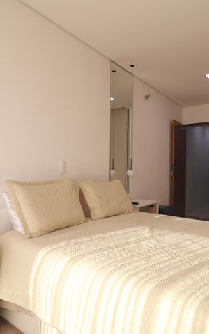 Casa de condomínio para alugar com 250m², 3 quartos e 4 vagasQuarto 1 suíte