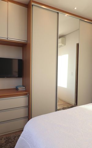 Casa de condomínio para alugar com 250m², 3 quartos e 4 vagasQuarto 2 suíte