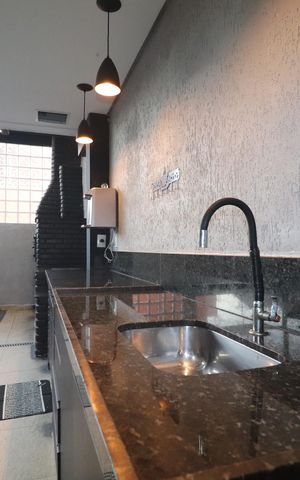 Casa de condomínio para alugar com 250m², 3 quartos e 4 vagasEspaço Gourmet