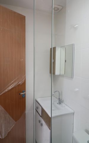 Apartamento para alugar com 36m², 2 quartos e sem vagaBanheiro