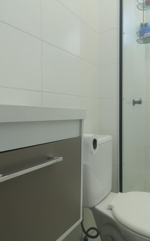 Apartamento para alugar com 50m², 2 quartos e 1 vagaBanheiro da Suíte