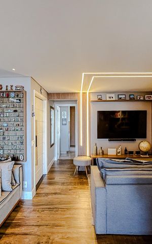 Apartamento à venda com 106m², 3 quartos e 2 vagasSala