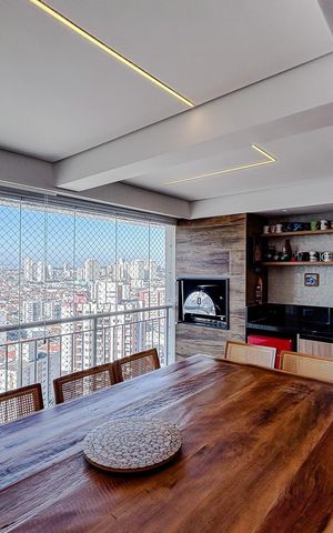 Apartamento à venda com 106m², 3 quartos e 2 vagasVaranda
