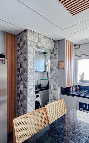 Apartamento à venda com 106m², 3 quartos e 2 vagasCozinha