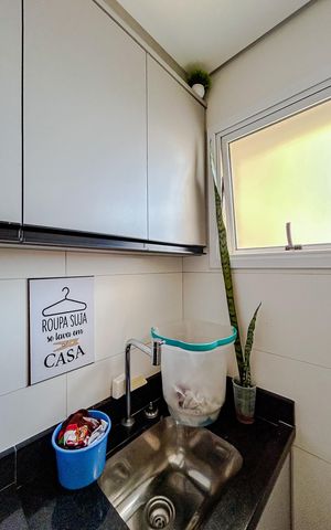 Apartamento à venda com 106m², 3 quartos e 2 vagasÁrea de Serviço